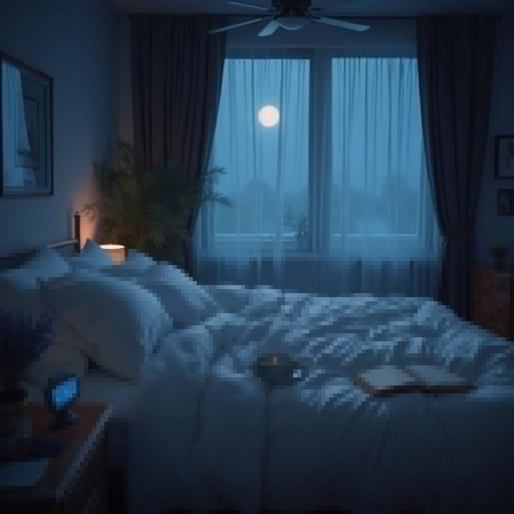 Abstract soft geometric bloom in brand colors